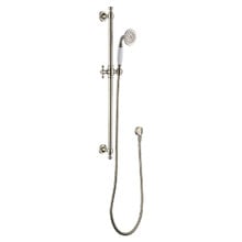 Clementine Brass Rail Shower